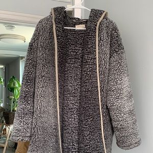 shaila oversized fuzzy jacket